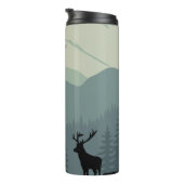 Montana Landscape Art foto's Oud Esthetisch Thermosbeker (Geroteerd rechts)