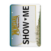 Montana Licentie Bord Magnet Magneet (Verticaal)