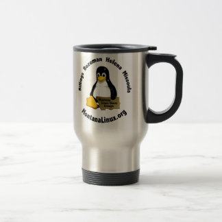Montana Linux.org Travel Mug Reisbeker