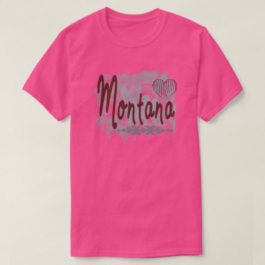 Montana love1 t-shirt (Design voorkant)