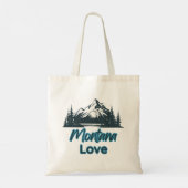 Montana Love Tote Bag (Achterkant)
