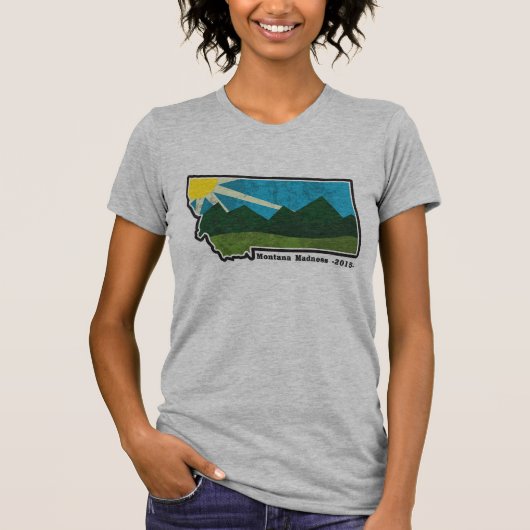 Montana Madness Bitterroot Lake T-shirt (Voorkant)