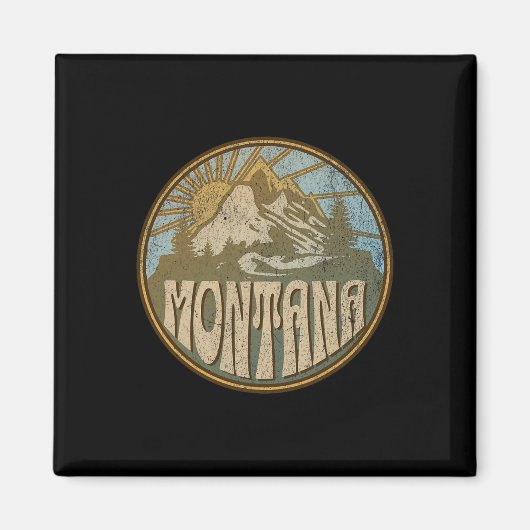 Montana  magneet (Voorkant)