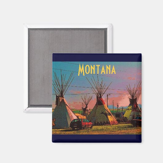 Montana Magnet (Voorkant / Achterkant)