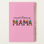 Montana Mama Spiraal Notebook Notitieboek (Achterkant)