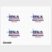 Montana Mijn thuisstaat Sticker (Vel)