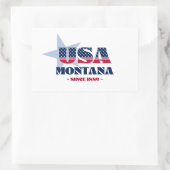 Montana Mijn thuisstaat Sticker (Tas)