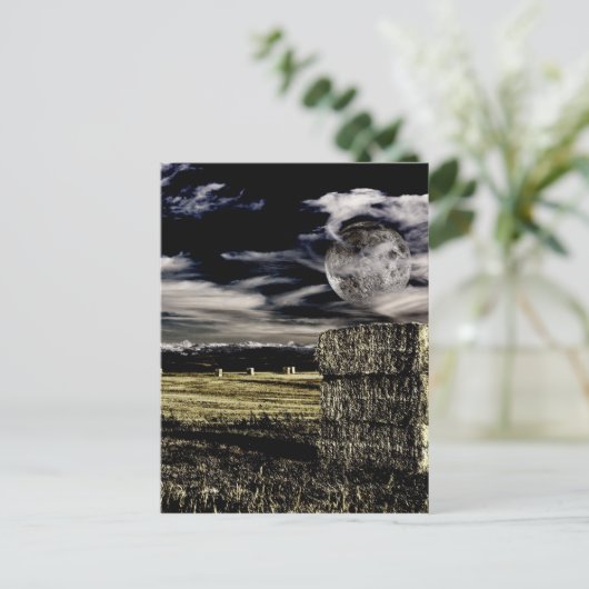 Montana Moon Briefkaart (Staand voorkant)