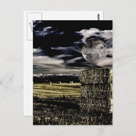 Montana Moon Briefkaart (Voorkant / Achterkant)