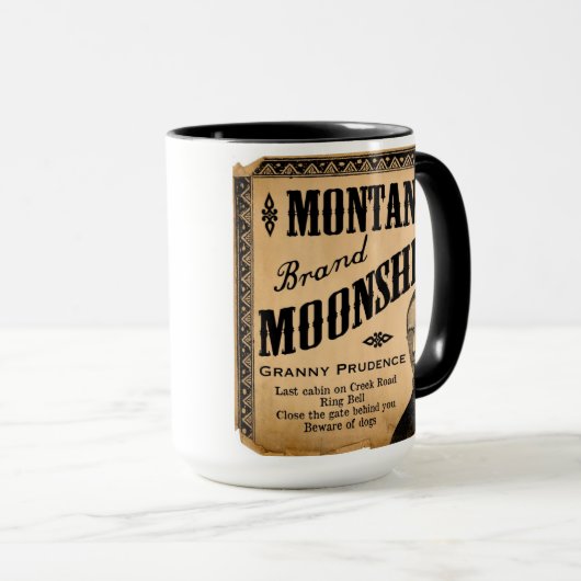 Montana Moonshine Coffee Tea Mok (Voorkant rechts)