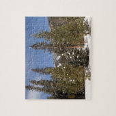 Montana Mountain Trails in Winter Landscape Foto Legpuzzel (Verticaal)