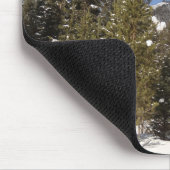 Montana Mountain Trails in Winter Landscape Foto Muismat (Hoek)