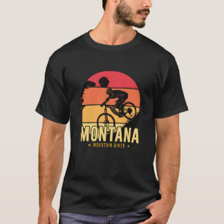 Montana-mountainbiker T-shirt