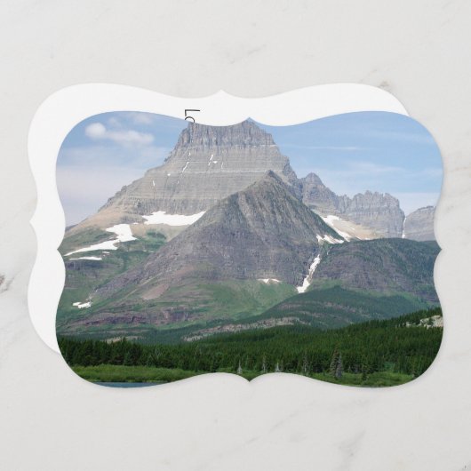 Montana Mountains Kaart (Voorkant / Achterkant)