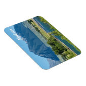 Montana Mountains Rivers Souvenir Flexible Fridge Magneet (Rechterzijde)