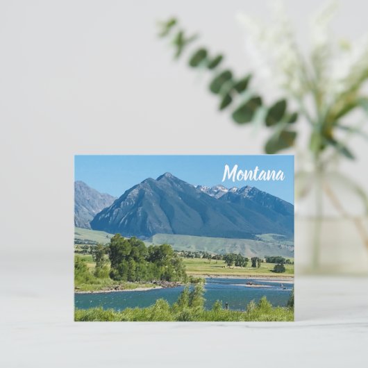 Montana Mountains Travel Souvenir Briefkaart (Staand voorkant)