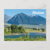 Montana Mountains Travel Souvenir Briefkaart (Voorkant)