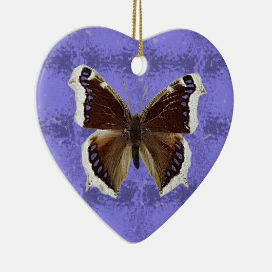Montana Mourning Cloak Butterfly Keramisch Ornament (Rechts)