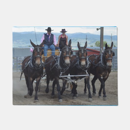 Montana Mule Days Deurmat (Voorkant)