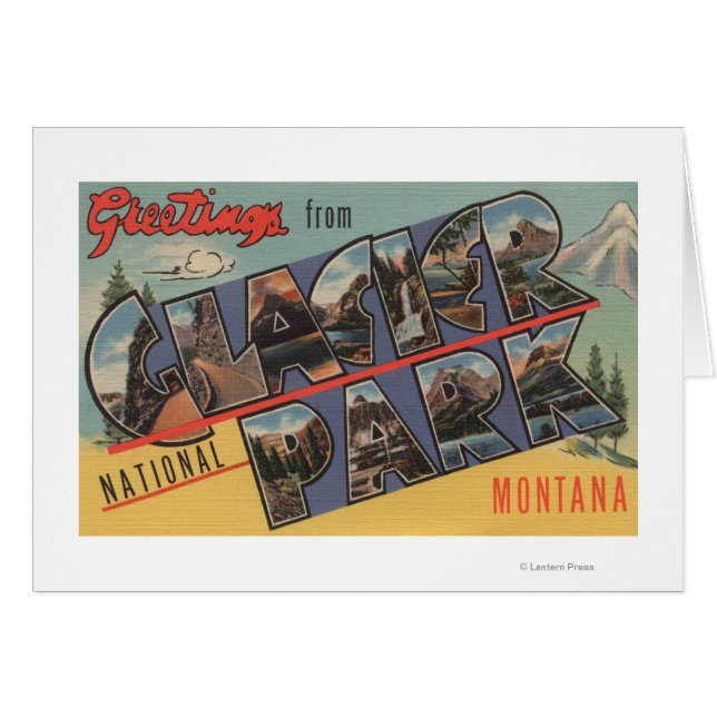 Montana - Nationaal Park Glacier (Voorkant Horizontaal)