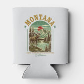 Montana Natuur Scene - Wildlife, Bergen, River Blikjeskoeler (Achterkant)