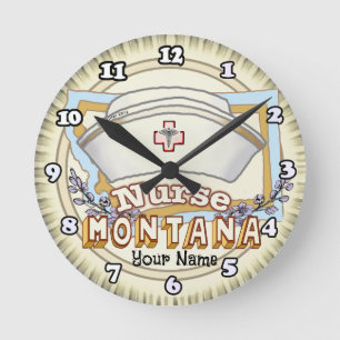 Montana Nurse Ronde Klok