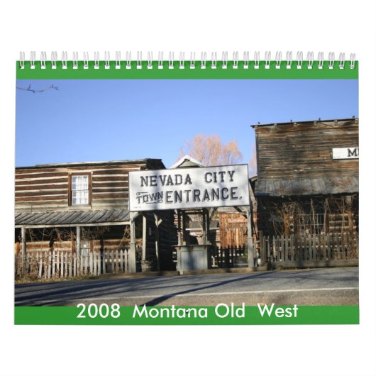 Montana Old West. Kalender (Hoes)