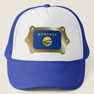 Montana omlijst Vlag Pet