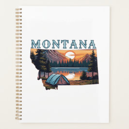 Montana Outline Tent Camping Planner