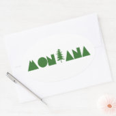 Montana Ovale Sticker (Envelop)