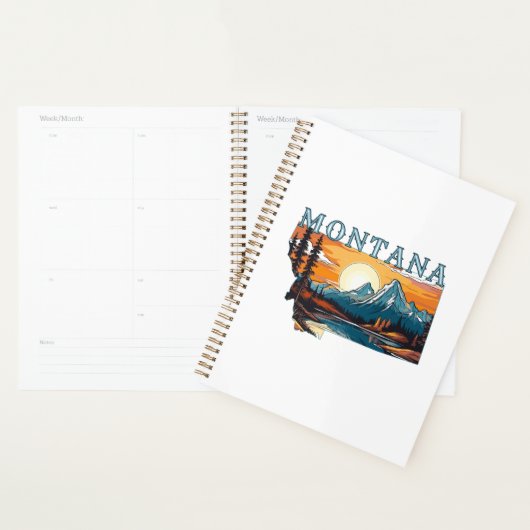 Montana Overzicht Bergen Planner (Display)