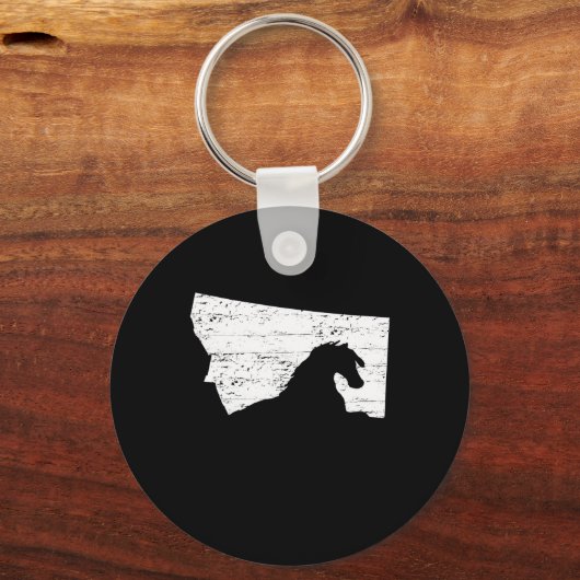  Montana Paardenrenners Sleutelhanger (Voorkant)