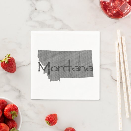 Montana Paper Party Napkins Servetten (Insitu)