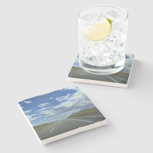 Montana Plains Stenen Onderzetter (Zijkant)