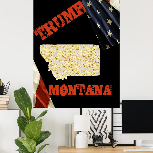 MONTANA  POSTER (Thuiskantoor)