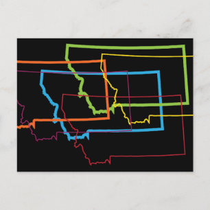 montana pride blur briefkaart