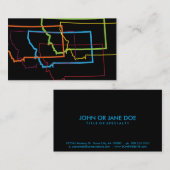 montana pride blur visitekaartje (Voorkant / Achterkant)