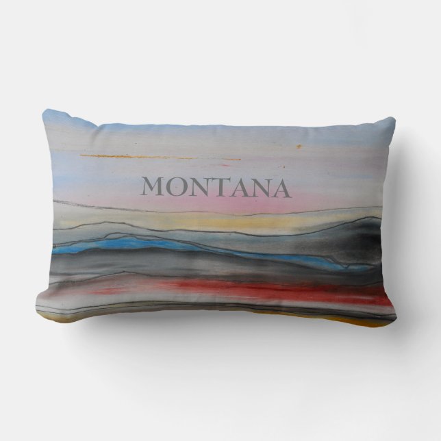 Montana Quote Pillow Kussen (Voorkant)