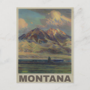  Montana-reizen Briefkaart