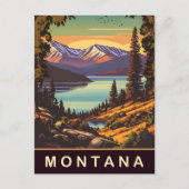 Montana, Reizen Briefkaart (Voorkant)