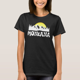 Montana Retro  buitenste mountain Grafisch 1 T-shirt