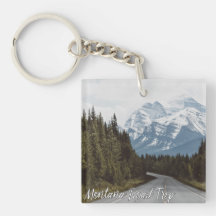 Montana Road Trip Schilderachtig Highway Mountains