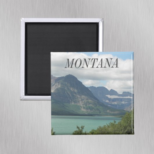 Montana Rockies Landscape Foto Magneet