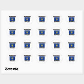 Montana Rocks Ronde Sticker (Vel)
