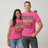 Montana roept dat ik naar Mountains moet gaan T-shirt (Unisex)