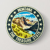 Montana Ronde Button 7,6 Cm (Voorkant)