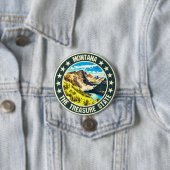 Montana Ronde Button 7,6 Cm (In situ)