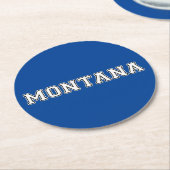 Montana Ronde Kartonnen Onderzetter (Gebogen)