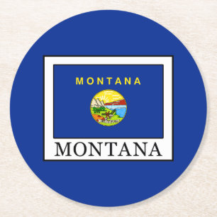 Montana Ronde Kartonnen Onderzetter