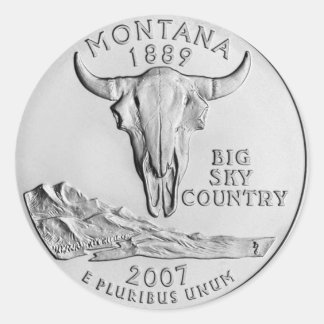 Montana Ronde Sticker